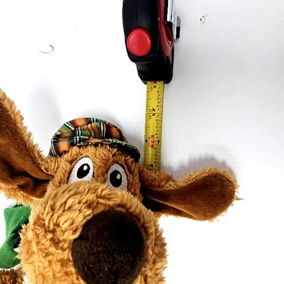 Go Dog Go Dr. Seuss Organge Green Plaid Hat Stuffed Animal  Kohl's Cares 16in - Picture 6 of 7